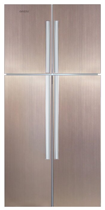 Холодильник Ginzzu NFK-590 Gold