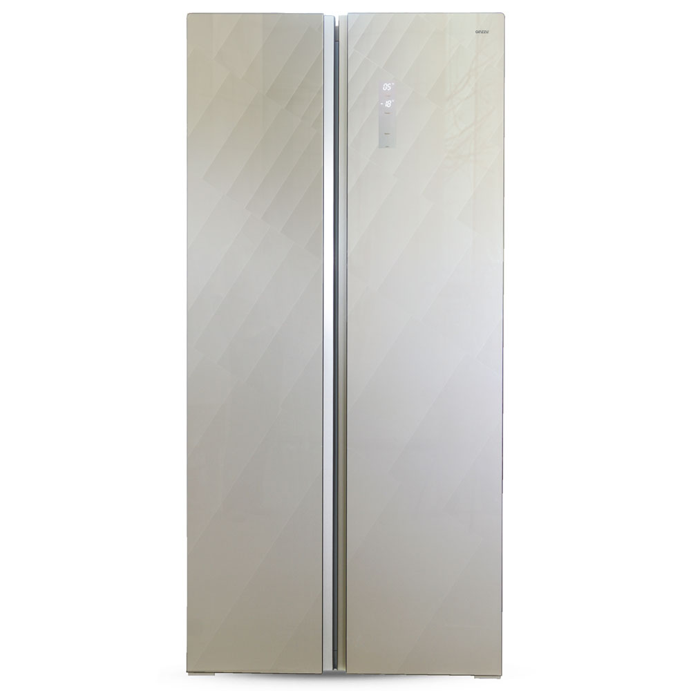 Холодильник Ginzzu NFK-465 шампань