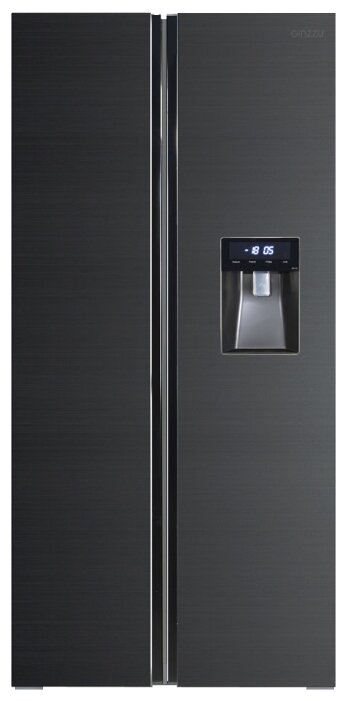 Холодильник Ginzzu NFK-467 Dark gray