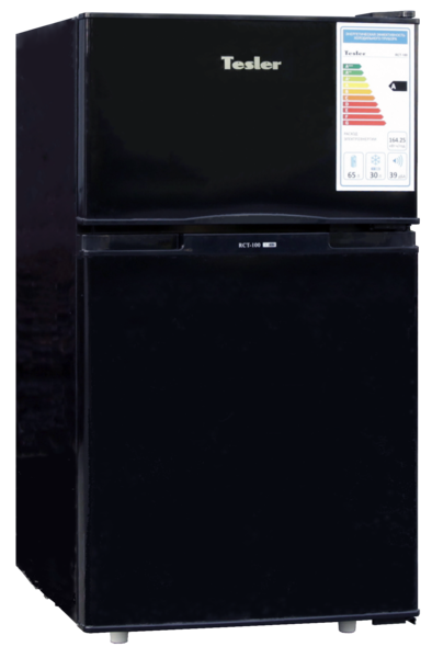 Холодильник Tesler RCT-100 черный