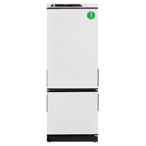 Холодильник Саратов 209 белый с черными накладками