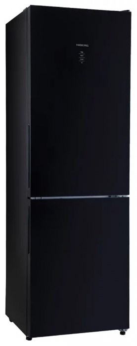 Холодильник Hiberg RFC-311DX NFGB (черное стекло)