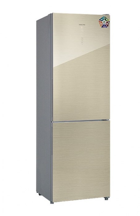 Холодильник Hiberg RFC-311DX NFGJ, шампань