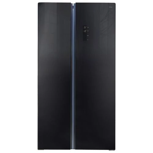 Холодильник Ginzzu NFK-605 Black glass