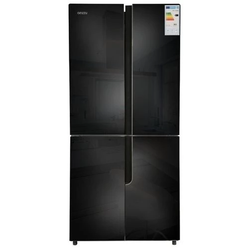 Холодильник Ginzzu NFK-500 Black glass